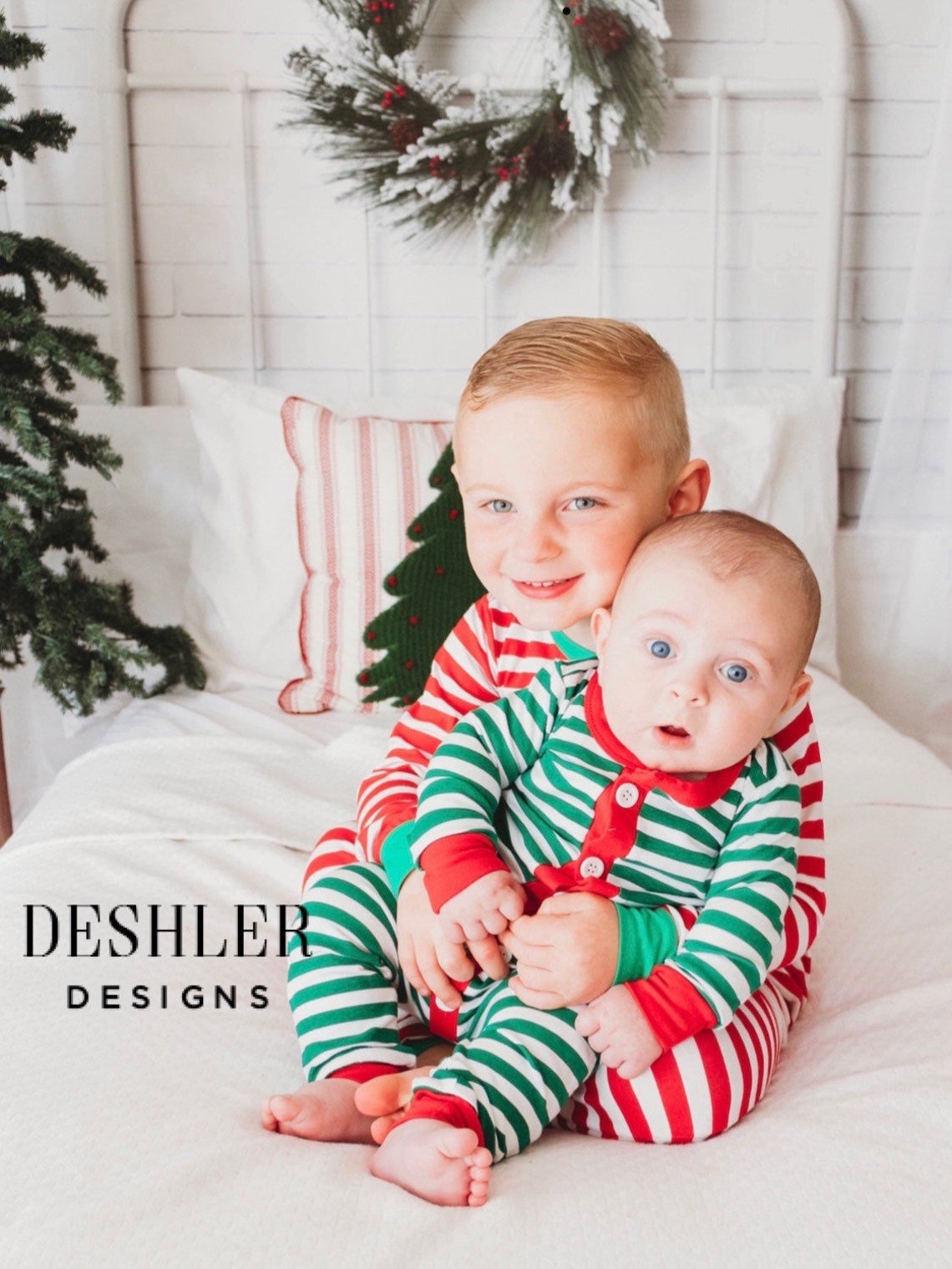 My First Christmas Pajamas My 1st Christmas Pajamas First Etsy