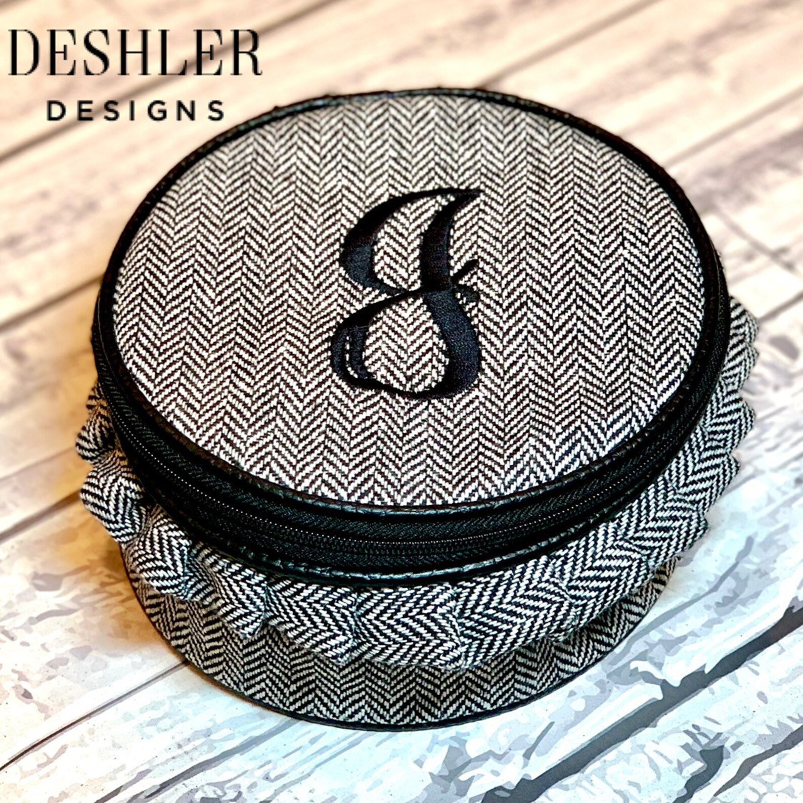 Monogram Case Monogrammed Jewelry Case, Monogram Jewelry Case, Jewelry Case, Travel ...