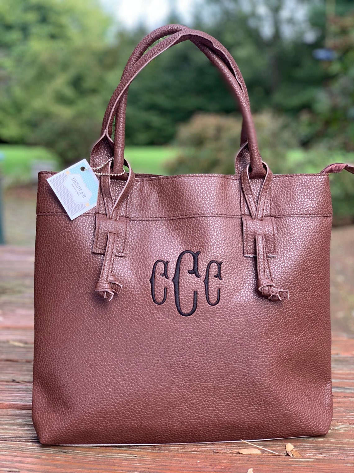Monogram Handbag Monogram Purse Monogrammed Handbag Etsy
