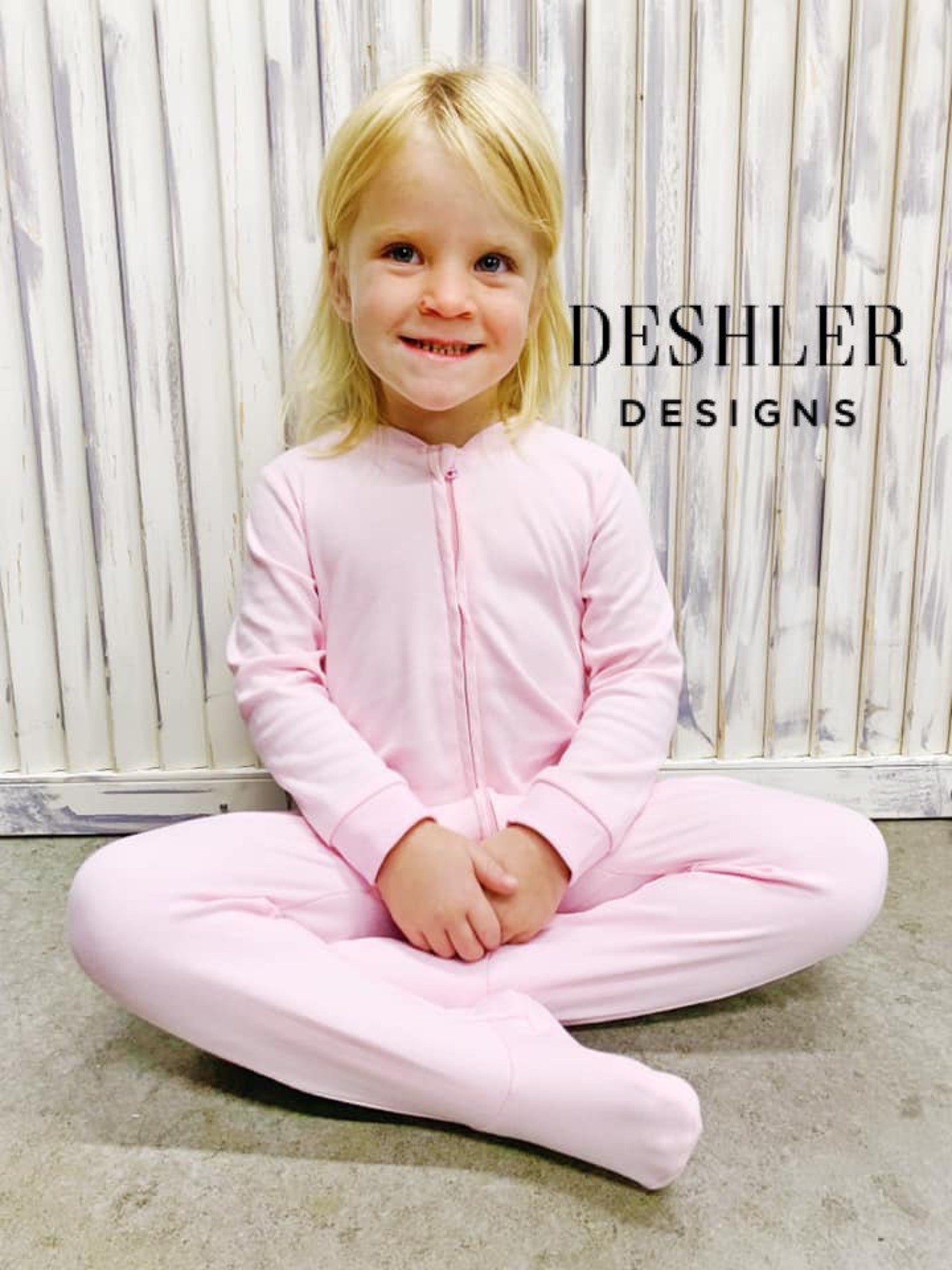 Footed Sleeper Newborn Sleeper Monogram Sleeper Monogrammed Etsy