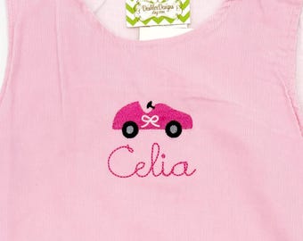 Racecar Dress, Monogrammed racecar dress, girls racecar outfit, racecar theme, racecar party, racecar sibling set, racecar party outfit