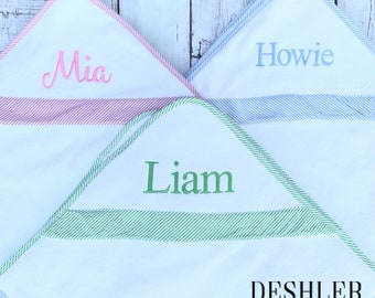 Monogram Hooded Towel, baby hooded towel, personalized hooded towel, infant towel, personalized baby gift, monogrammed hooded towel