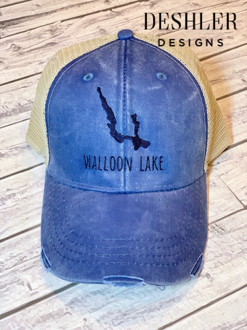 Walloon Lake hat, walloon lake cap, walloon lake, walloon lake ball cap, walloon lake gift, walloon lake trucker hat, walloon hat, walloon image 5