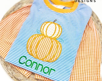 Boys Pumpkin Outfit, Toddler Boy Pumpkin outfit, boys pumpkin shirt, boys pumpkin shorts set, monogram boys pumpkin outfit, boys pumpkins