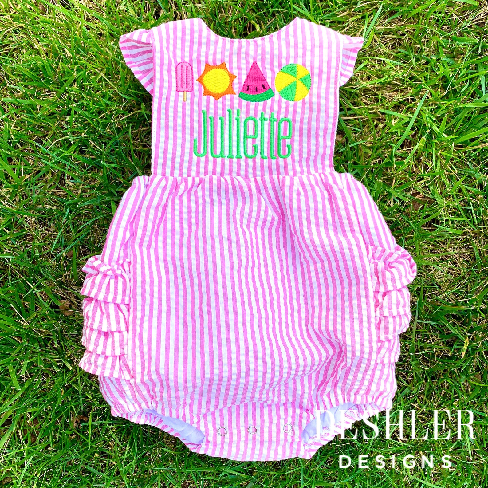 Beach First Birthday Outfit