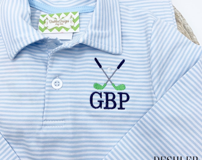 Baby Boy Golf Outfit, Toddler Boy Golf Outfit, Baby Boy Golf Gift, Golf