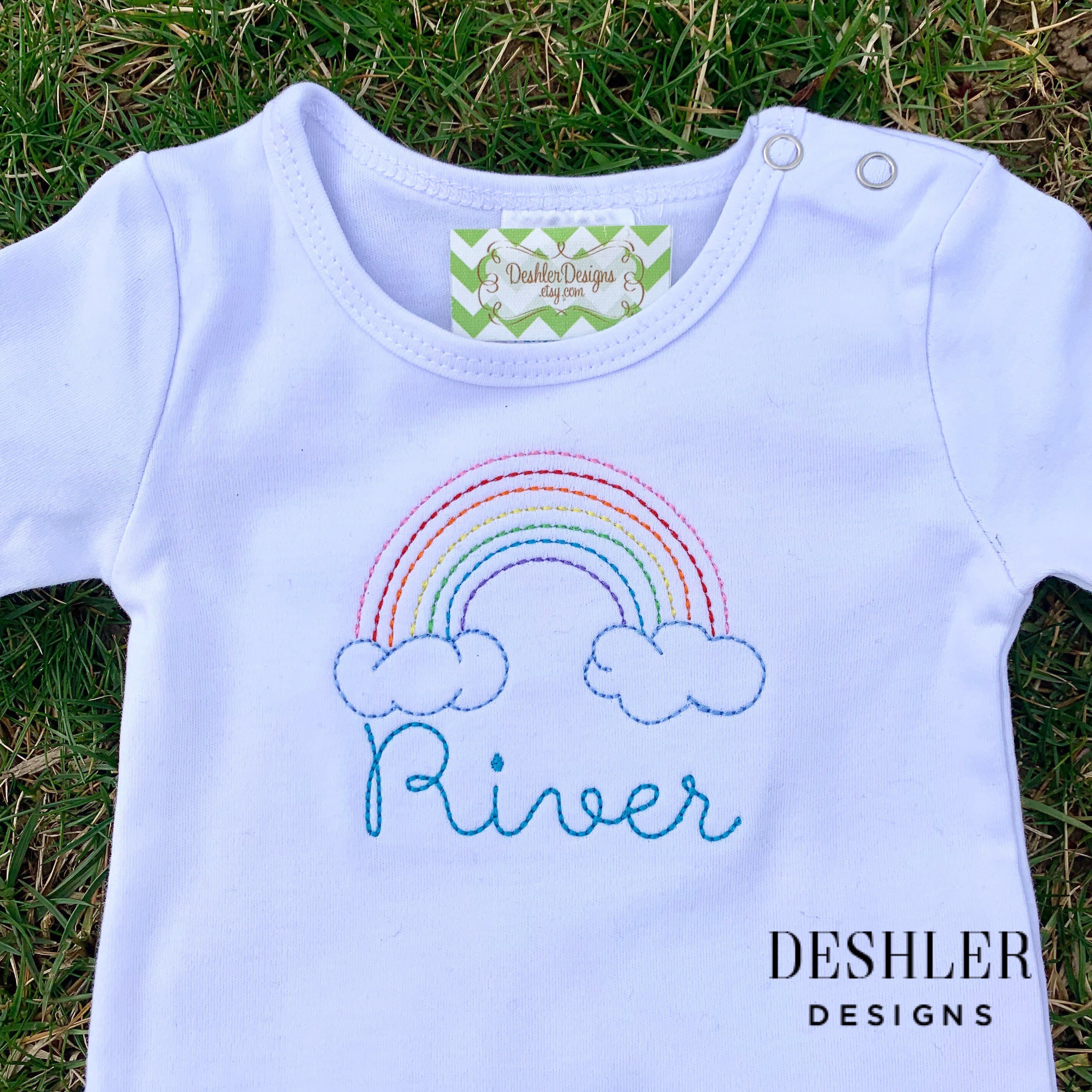 Rainbow Baby gift Personalized Rainbow Baby gift rainbow Etsy