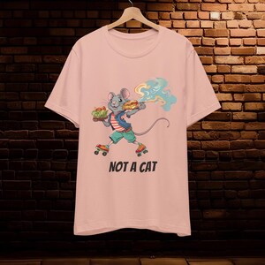Not A Cat Unisex Tee, Cat Lover Shirt, Humorous Animal Graphic T-Shirt, Cute Feline Tee, Novelty Pet Top