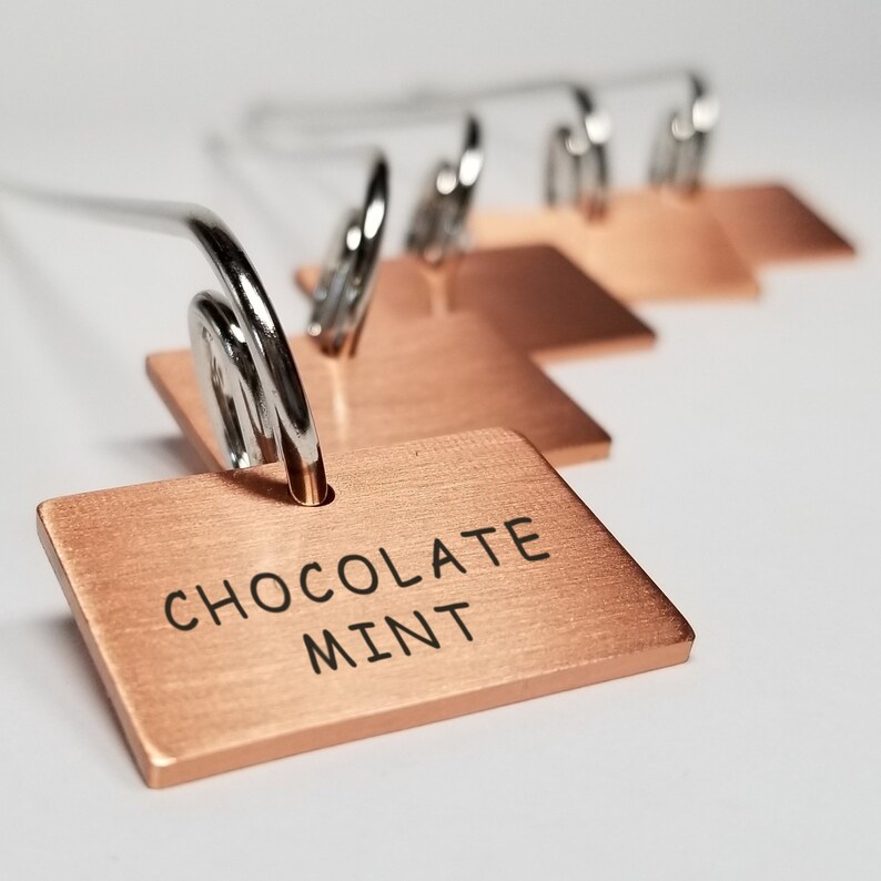 Home Garden Statues Lawn Ornaments 50 Copper Plant Markers Labels Garden Metal Label Stakes Art Decorative Tags Dailystyles De