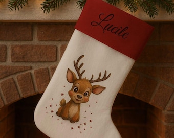chaussette de Noel personnalisé