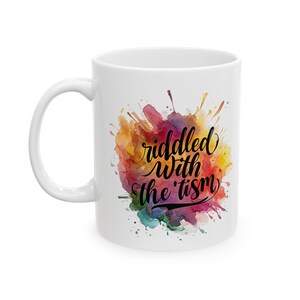 Autism-Inspired mug, Funny Neurodivergent Gift, Autism humour, Neurodivergent support