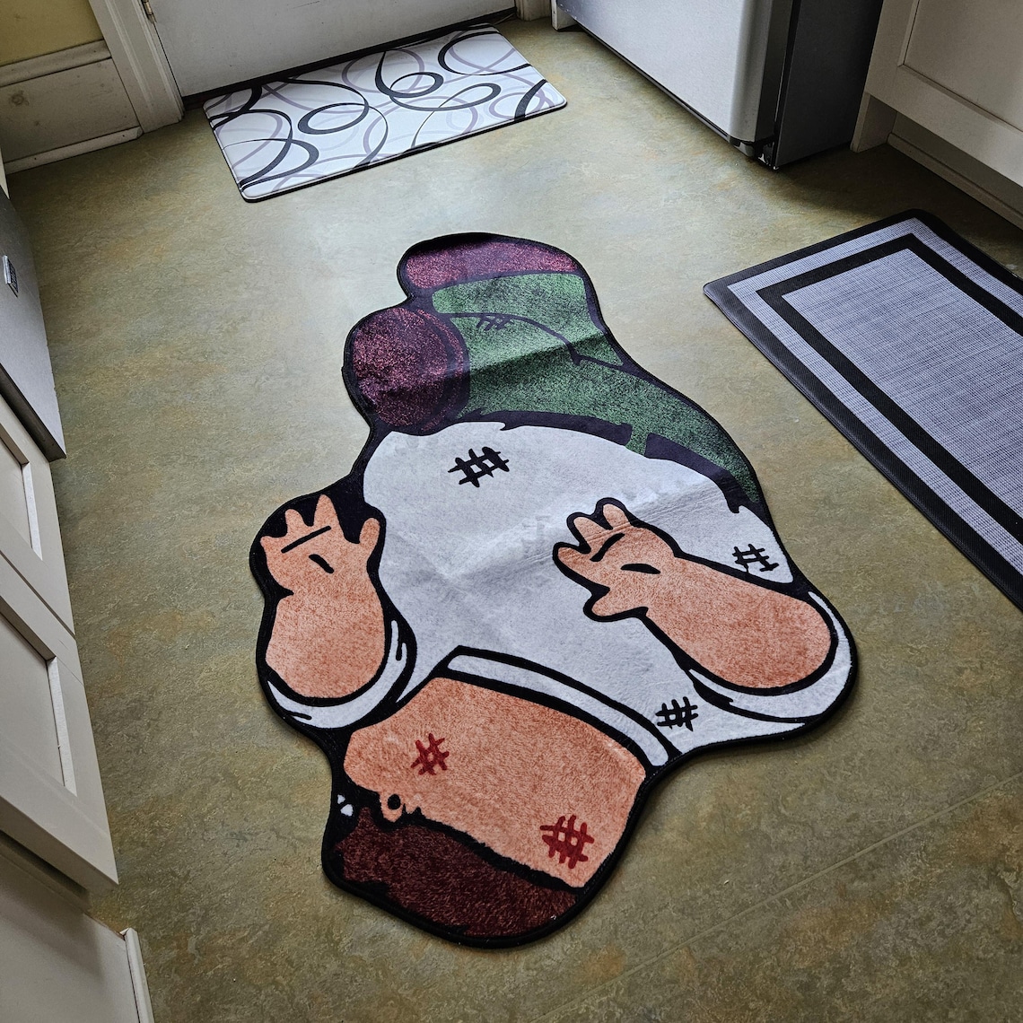 Peter Griffin Inspired Rug - 47
