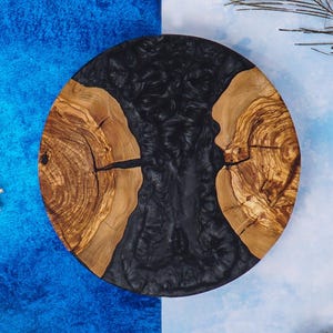 Epoxy & Olive Wood Charcuterie Board, Resin Serving Board ,Personalized Gifts, Cutting Board, Housewarming Gift, Unique Gift for her
