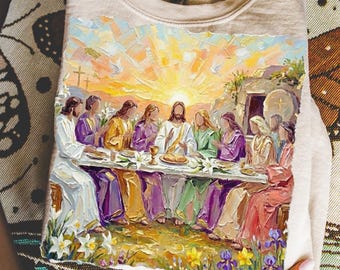 Christelijk laatste avondmaal png, png, Jezus Pasen, png, penseelstreek Religieus bijbelvers Faith Apparel Design