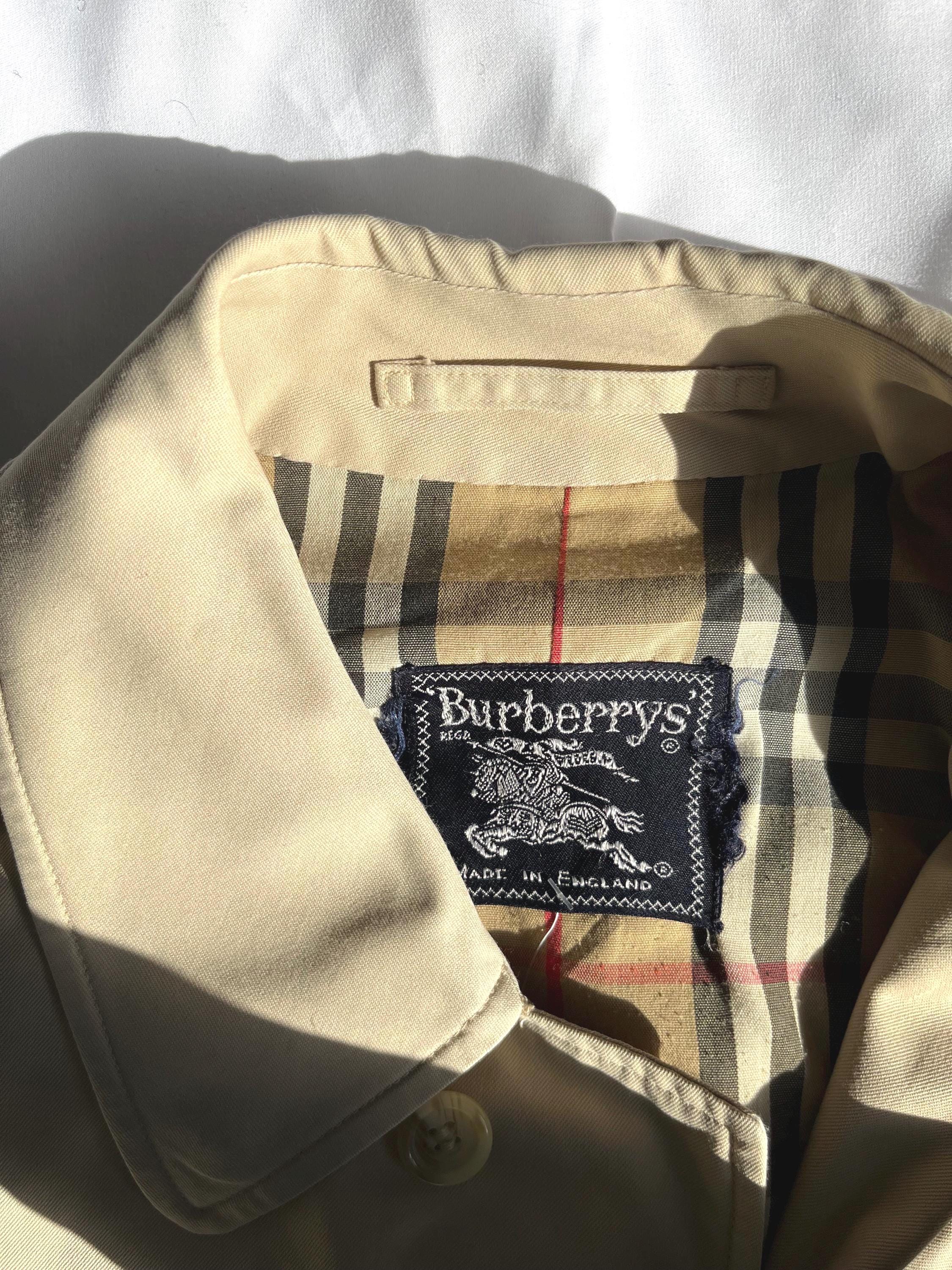80s Burberry Jacket - Etsy 80s Burberry Jacket - Etsy