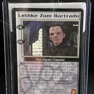 Lethke Zum Bartrado A Grande Guerra Babylon 5 Light Play
