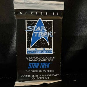 Original Serie 25th Jubiläum Serie II Booster Pack Brandneuer versiegelter Stern Tr