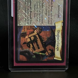 Dragon's Escape 4/116 Basis Set Harry Potter Sammelkarte