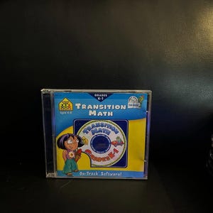 Juego de PC de matemáticas de transición para niños de K-1 en la zona escolar