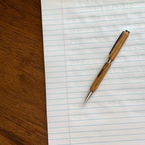 Handgemaakte houtdraaier | Bethlehem-houten gedraaide pen | Pensioencadeau | Professioneel cadeau | Jubileumcadeau voor mannen | Cadeau voor bruidegom