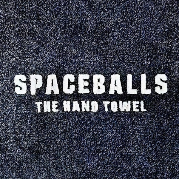 Handcrafted Spaceballs Terrycloth Towel: Geeky Kitchen Decor