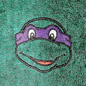 TMNT Donatello Hand Tea Kitchen Golf Towel
