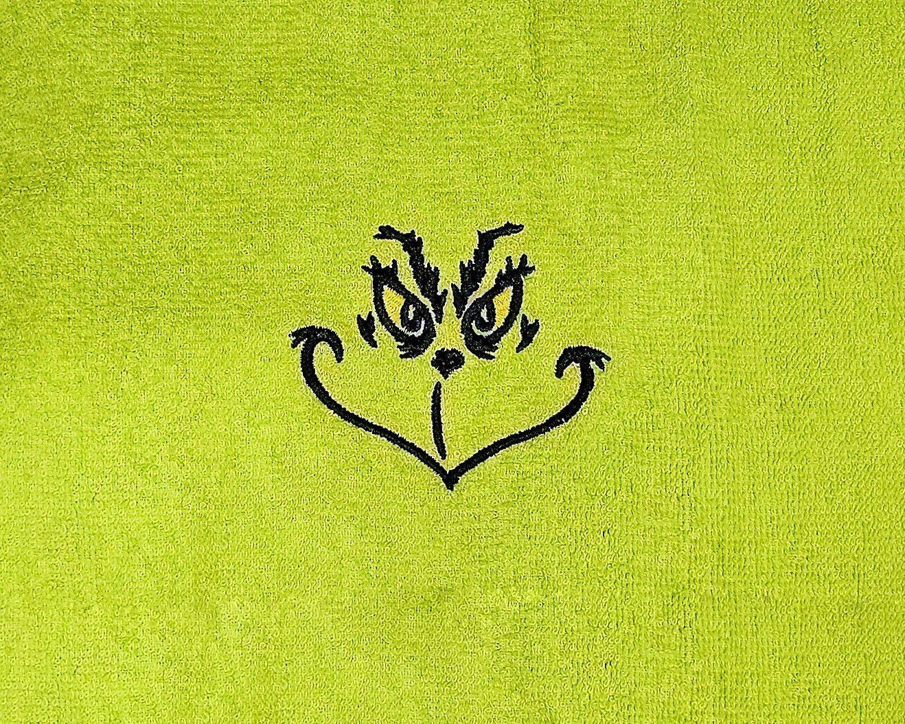 Grinch Kitchen Towel - Etsy