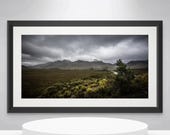 Gordon River Road Landscape in Tasmania, Australia. Wall Art, Travel Landscape Poster