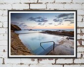 Bermagui Blue Pool, New South Wales, Australia. Wall Art, Travel Landscape Poster