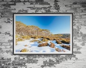 Mt St Gwinear Landscape in Baw Baw National Park in Victoria, Australia. Wall Art, Travel Landscape Poster