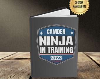 Custom Ninja Warrior Obstacle Completion Notebook