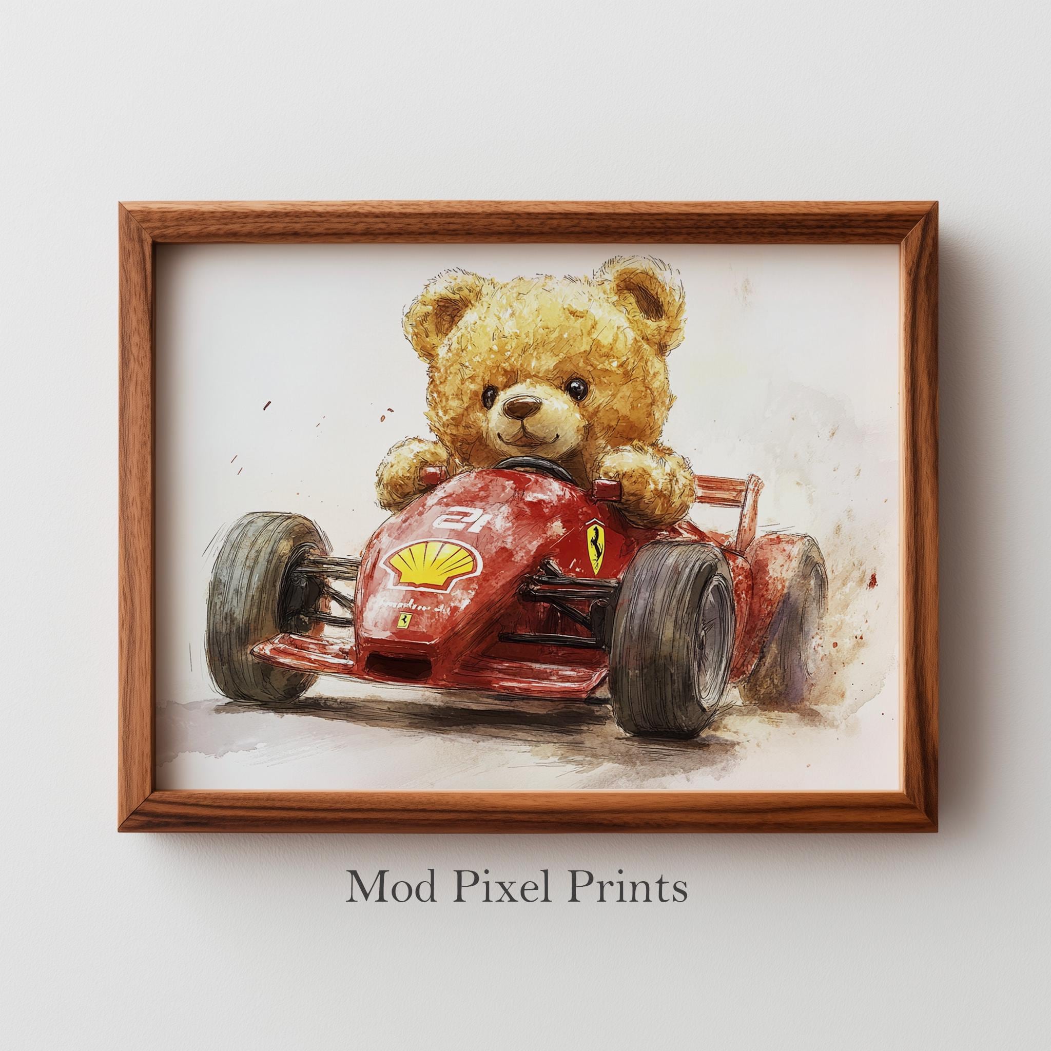 Ferrari 希少 フェラーリFerrari Bear with Checkered Flag Teddy Bear