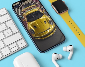 Porsche GT3 RS Wallpaper Bundle – 100 High-Resolution PNGs - Porsche Instant Download