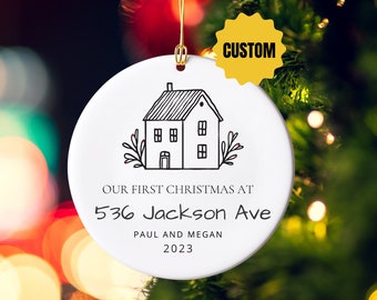 Our First Christmas - Custom Ornament