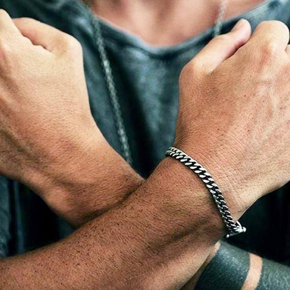 Mens toggle shop bracelet