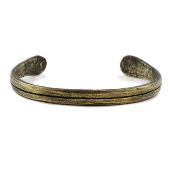 mens brass cuff