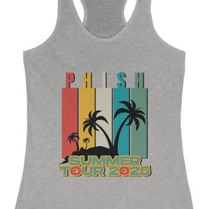 Phish Summer Tour 2025 Women&#39;s Racerback Tank Top