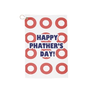 Phish Golf Towels - Perfect for Father's Day, Golf Gift, Dad's Day, Golf Accessories, Playful Sports Gear