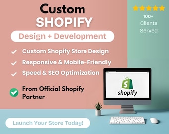Full Shopify Site Design. E- Commerce Site Design- Custom Shopify Site Design- Custom Shopify Coding/ Custom Coding/ Small Business Site