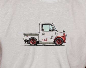 Camiseta vintage de camión KW / Camiseta retro de viaje por carretera