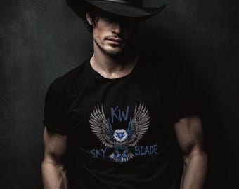 Vintage Eagle Graphic T-shirt, Unisex Ring-Spun Cotton Tee