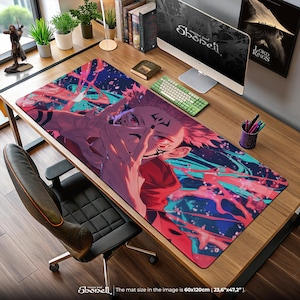 Sukuna Spell Mouse Pad - Jujutsu Kaisen Cursed Technique Desk Mat, Anime Sorcerer Gaming Mat, Ryomen Otaku Gift