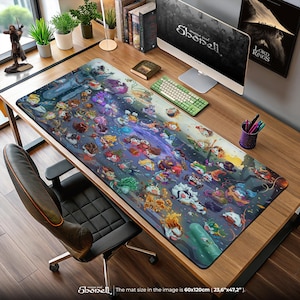 League of Legends Chibi Mouse Pad – Cute LoL Champion Desk Mat with Summoner’s Rift Style, Gamer Gift Decor
