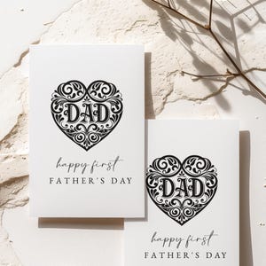 Father’s Day Card Printable Editable Digital Download – Personalized Family Gift for Dad, Instant DIY Fathers Day E-Card