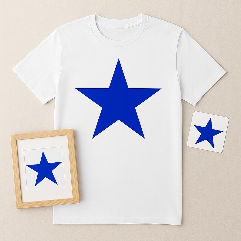 Blue Star SVG PNG Clipart | Clean • High-res Design • Instant Use ...