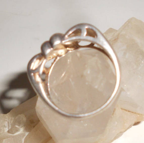 Anello Regolabile Argento 925 - Nodo D'amore Vintage, Unisex, Misura Regolabile