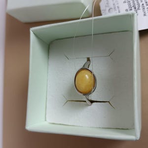 Genuine Amber Ring
