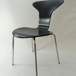 Rare Arne Jacobsen Mosquito Chair 3105 Fritz Hansen &quot;Munkegaard School&quot;
