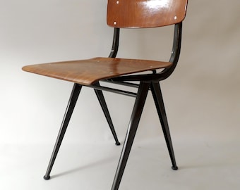 1960s Marko Chair Friso Kramer type Plywood Industrial