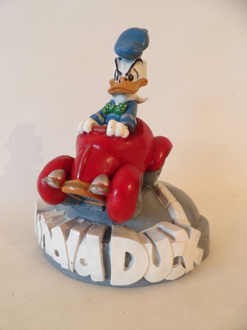 large donald duck statue